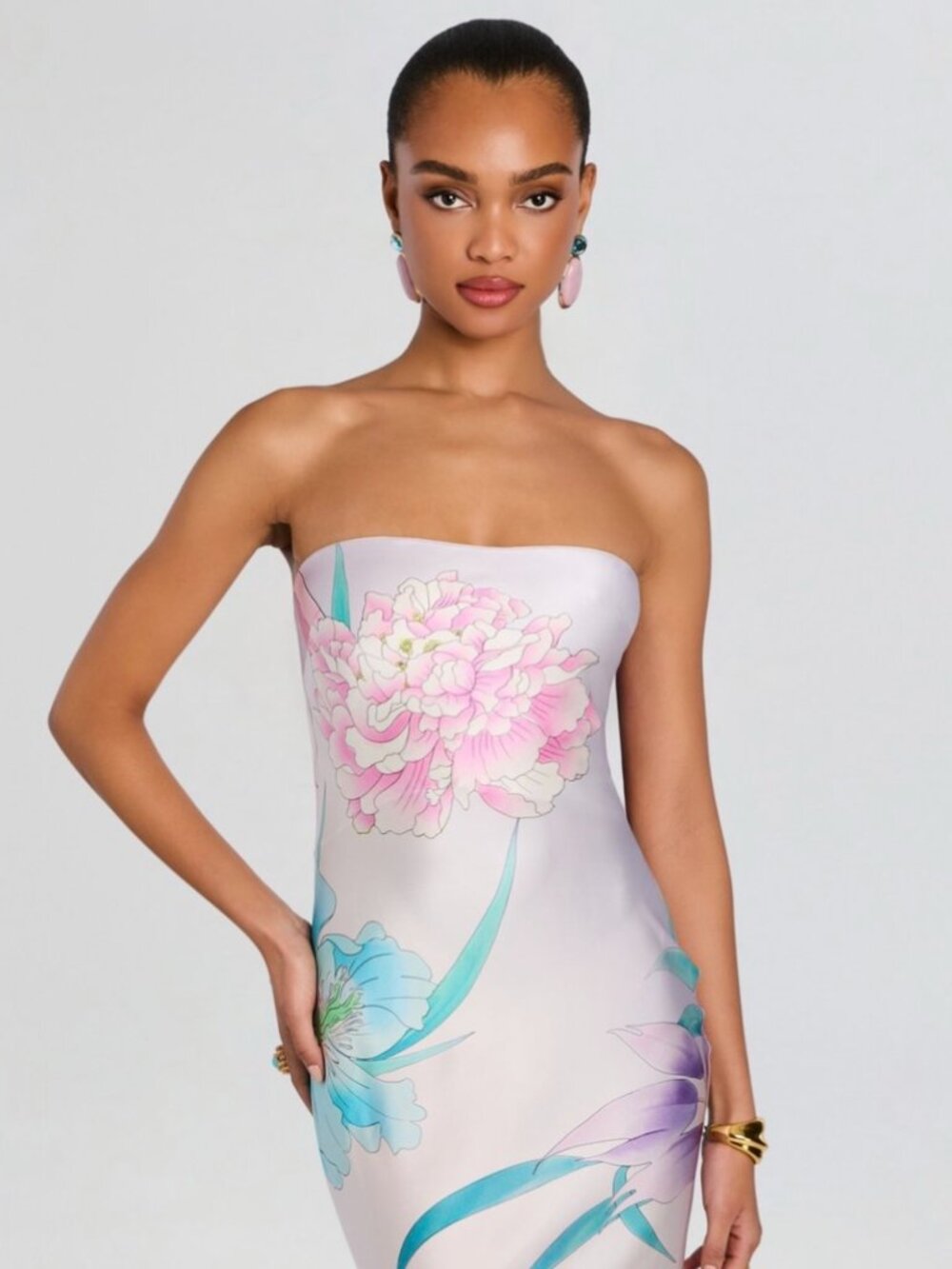 Retrofête Keaton Silk Dress - Picture 6 of 7